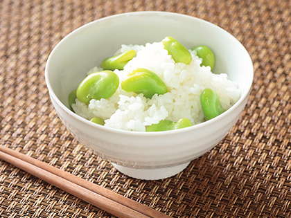 ブリーダーおすすめの「ソラマメご飯」