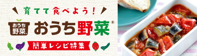 おうち野菜 簡単レシピ特集