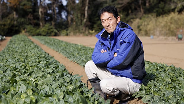 サカタのタネ 君津育種場 田中 秀人（たなか ひでと） ※2024年1月取材時